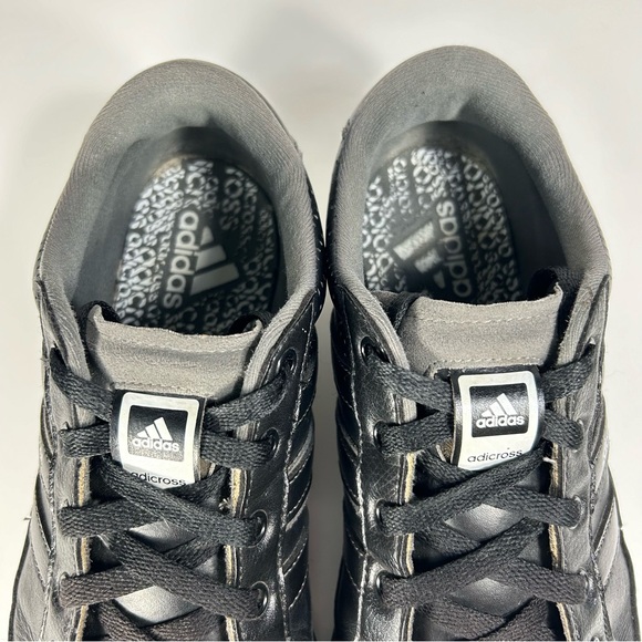 adidas Adicross IV Spikeless Black Leather Golf Shoes; Men’s Size 10.5 - Picture 13 of 16